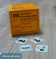 Früh Schraubkrallen f. 3 mm Nutwange (104sksb)-Copy