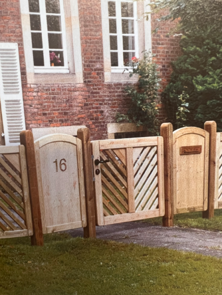 Zaunelement Deko-Element Ahus