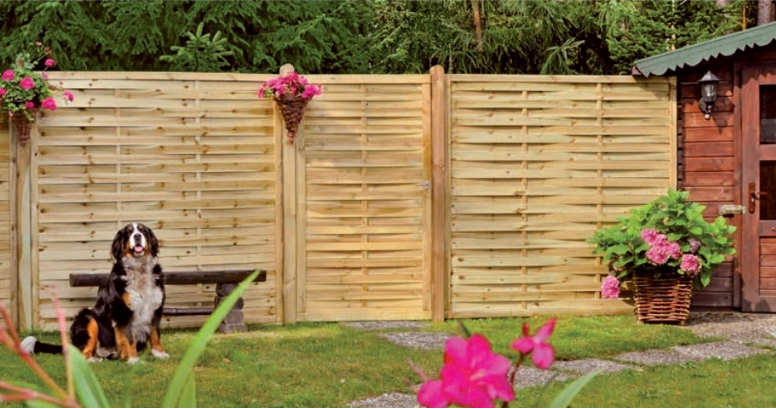 garten lamellenzaun