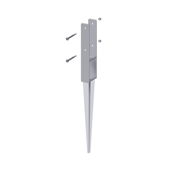 H-Pfostenträger für 9 x 9 cm Pfosten