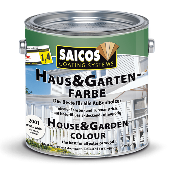 Haus & Garten-Farbe 2,5 L
