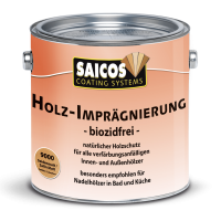Holz-Imprägnierung biozidfrei-Seidenmatt farblos 9000 2,5 L
