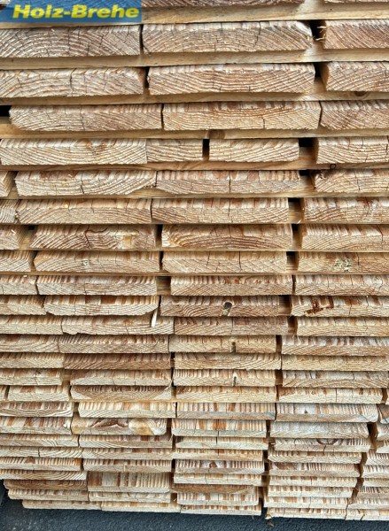 Raue Schalung sib. Lärche Bretter sägerau 23 x 180 mm