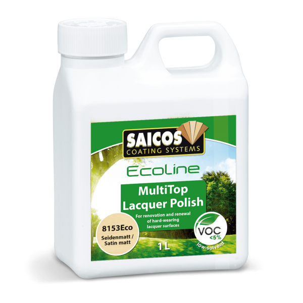 Ecoline MultiTop Lack Polish für lackierte Oberflächen seidenmatt 8153Eco