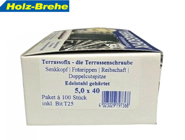 TERRASSOFIX Terrassenschrauben