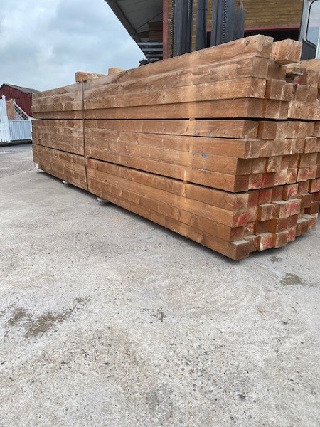 Fichte Rahmenholz B-Sortierung 95x115mm - 450 cm