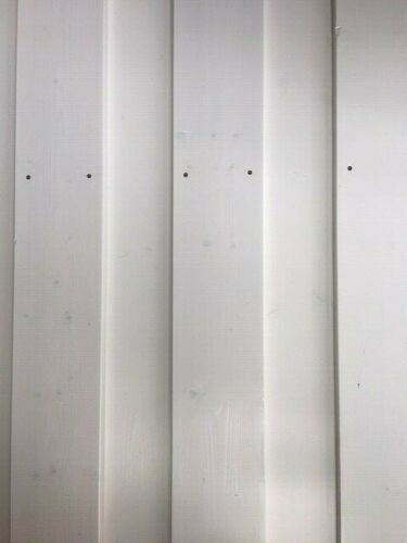 Glattkantbretter weiß deckend 21 x 95 mm